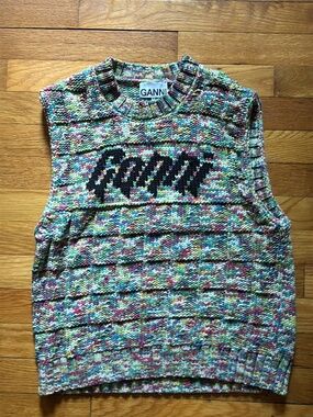 Ganni Sweater Vest Top